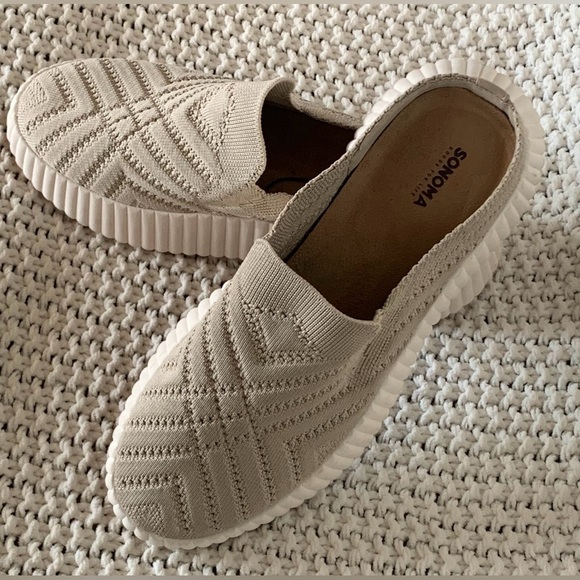 Sonoma Comfort Knit Women’s Goods For Life Slip-On Shoes Simangi Style; Size 6.5 - Picture 2 of 8